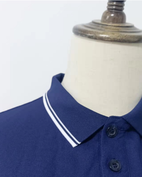 polo衫領口細節(jié)